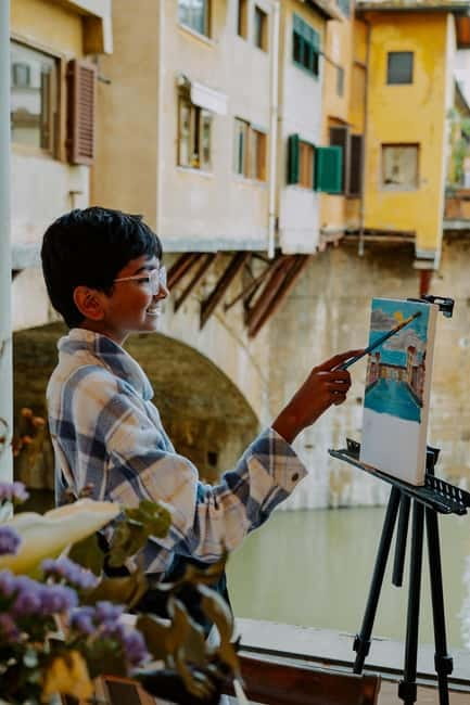 Florence: Paint&Wine with the view of Ponte Vecchio - Who Should Consider This Activity