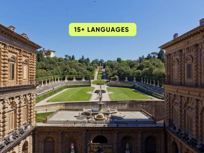 Florence: Pitti Palace and Boboli Gardens Ticket & eBook - Exploring the Opulent Boboli Gardens