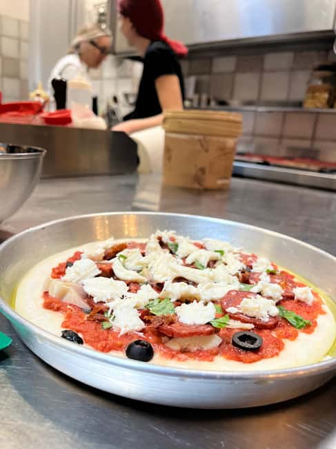 Florence: Pizza and Gelato Cooking Class - Creating Authentic Italian Pizza from Scratch