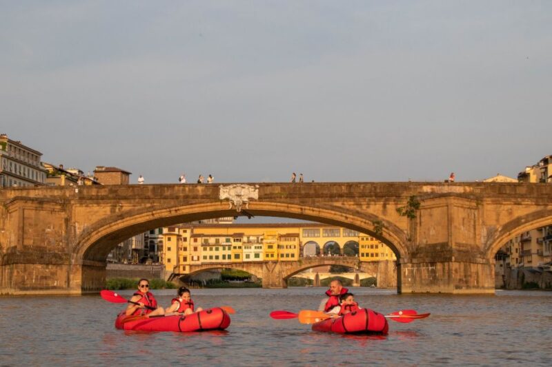 Florence: Ponte Vecchio and City Sights Guided Kayak Cruise - Key Points