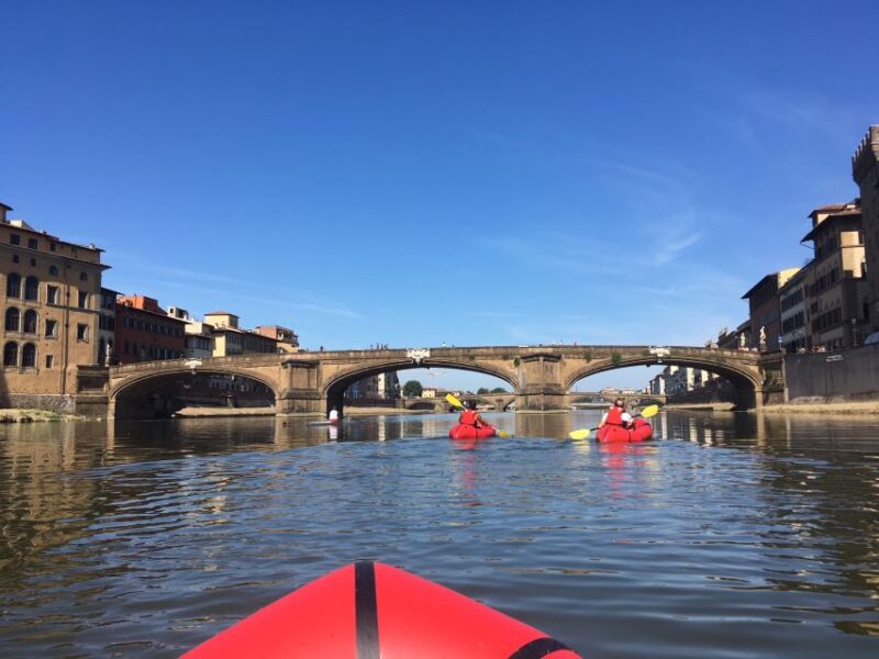 Florence: Ponte Vecchio and City Sights Guided Kayak Cruise - What’s Included in the Kayak Tour