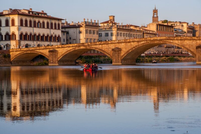 Florence: Pontevecchio Bridge and City Sights Rafting Cruise - Key Points