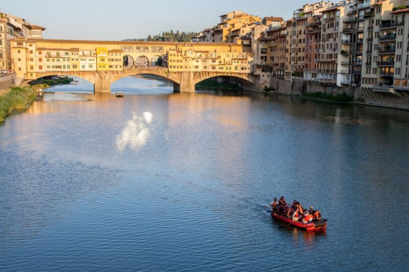 Florence: Pontevecchio Bridge and City Sights Rafting Cruise - The Experience of Paddling and Sightseeing