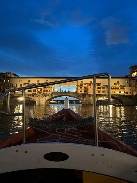 Florence: Private Boat Tour with Wine - Key Points
