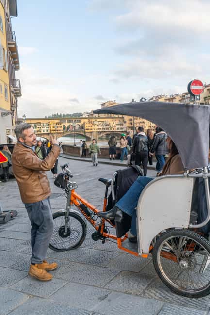 Florence: Private Transport by Rickshaw - Starting Point in Florence: Meeting at Hotel Roma