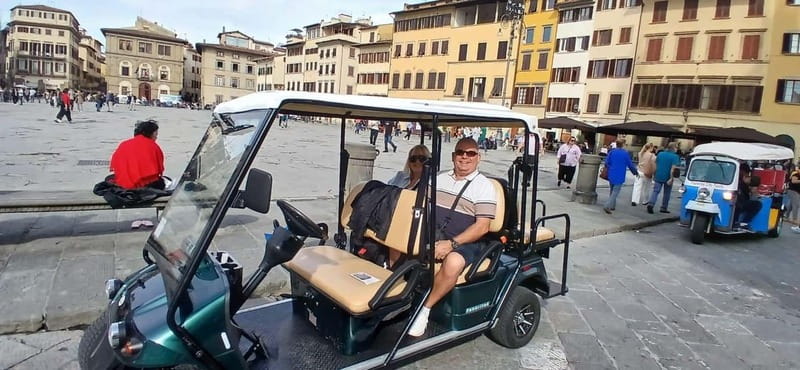 Florence to Fiesole golf cart tour:History & Panoramic views - Key Points
