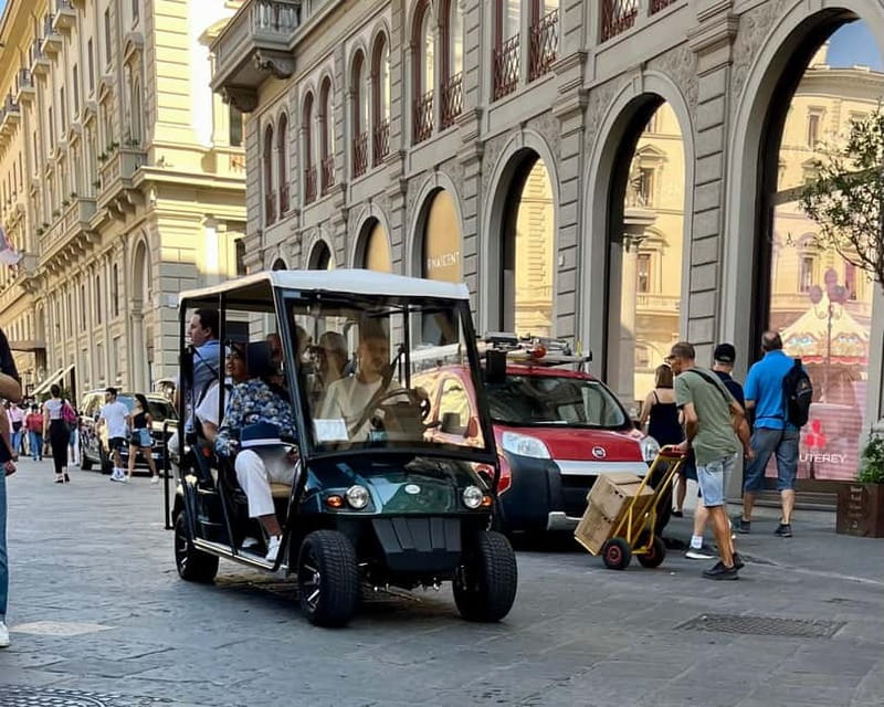 Florence to Fiesole golf cart tour:History & Panoramic views - Starting Point and Departure Details in Florence