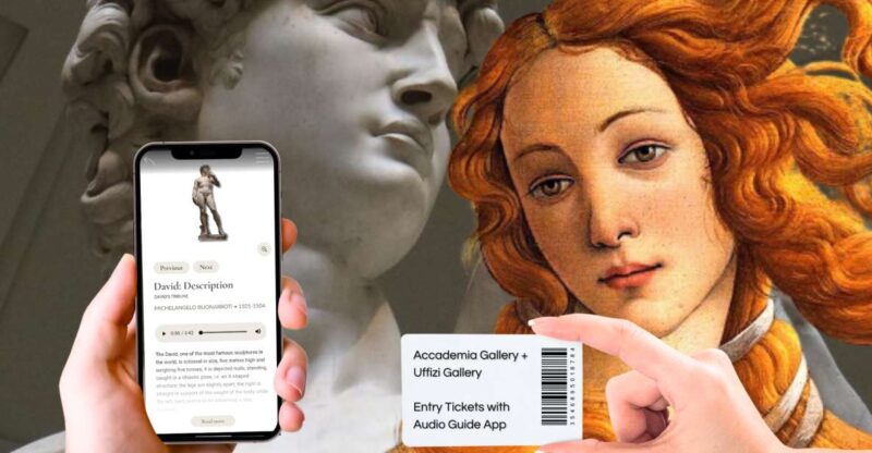 Florence: Uffizi & Accademia Priority Tickets with Audio App - Key Points