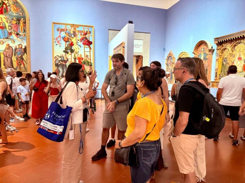 Florence: Uffizi & Accademia Small Group Walking Tour - Practical Details: Meeting Point, Group Size, and Accessibility