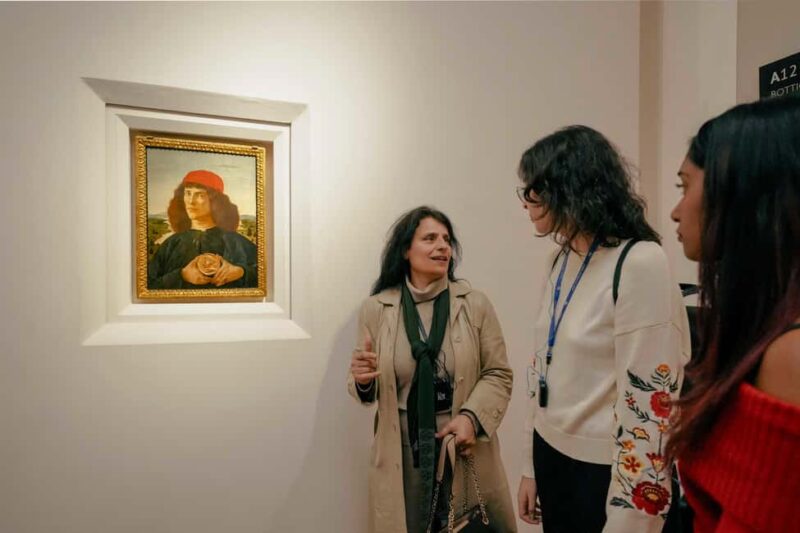 Florence: Uffizi Gallery Small Group Guided Tour - Pacing and Tour Flow