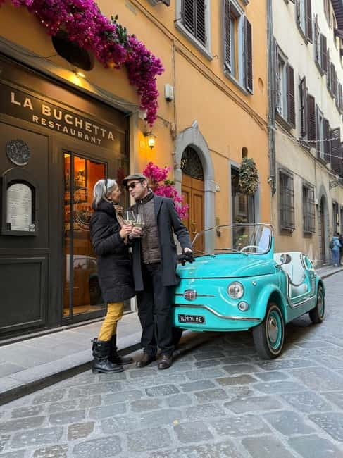 Florence Vintage Electric Fiat 500  Private City Tour - Explore Florence in a Vintage Electric Fiat 500 Cabrio