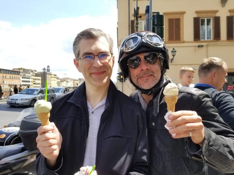 Florence Vintage Motorcycle Sidecar ride - Morning or Sunset - Scenic Ride Through Florences Hills