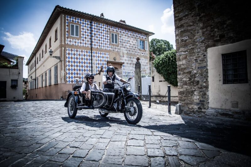 Florence Vintage Motorcycle Sidecar ride - Morning or Sunset - Optional Winery Visit and Tasting