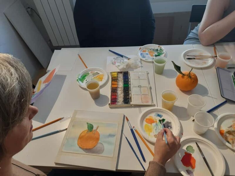 Florence: Watercolor painting class in a local Art Studio - Discovering Watercolor Techniques in a Personalized Lesson