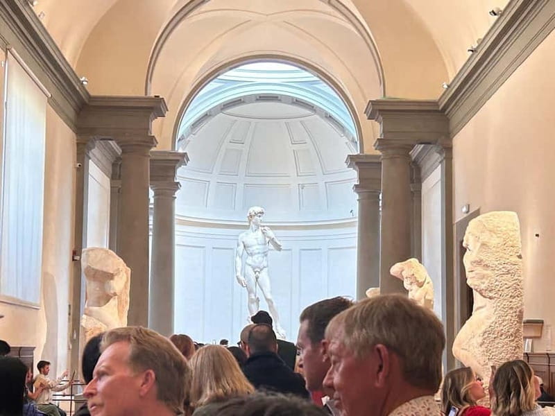 Florence:Accademia + David Entrance Ticket +Agudio Guide APP - Accessing Florence’s Art Highlights with Reserved Entry