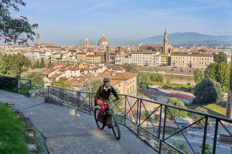 Florence:E-Bike City Tour with stop at Piazzale Michelangelo - From the Historic Center to Florence’s Hillside Vistas