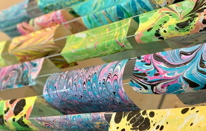 Florentine Paper Marbling Artisan Experience - The Guide: A Professional Artist and Teacher