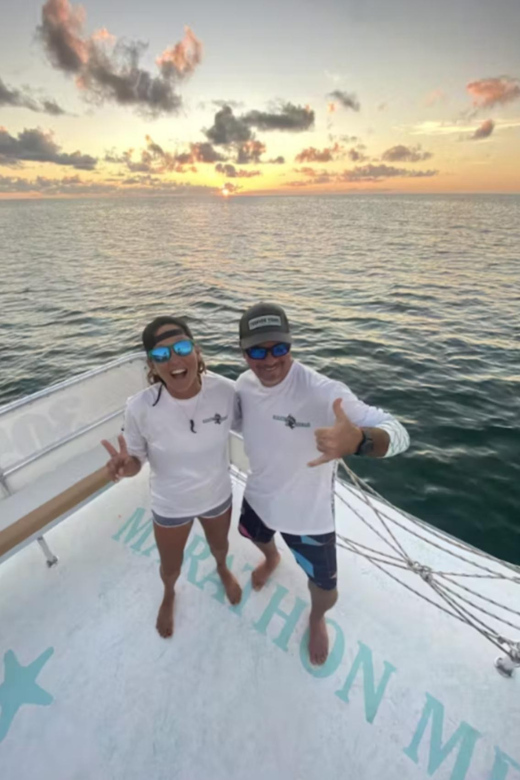 Florida: Sunset Champagne Cruise on the Marathon Mermaid - The Iconic 7 Mile Bridge and Photo Opportunities