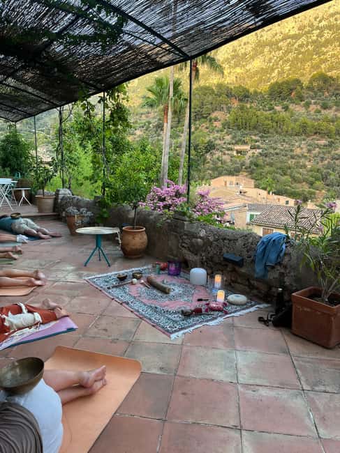 Flow & Frequency in Fornalutx: Yoga / Pilates or Sound Bath - Discover the Setting of the Fornalutx Yoga and Sound Bath Tour