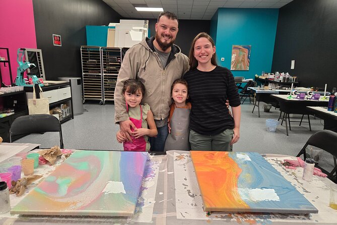 Fluid Art Experience - The Flexibility of the Experience for Different Groups