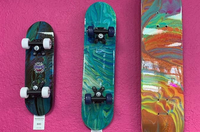 Fluid Art Skateboard Experience - Booking and Cancellation Policies