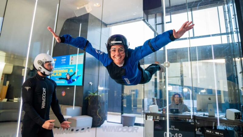 Fly in a Wind Tunnel: Indoor Skydiving Barcelona + Transport - Experience the Thrill of Indoor Skydiving in Barcelona with Transport Included