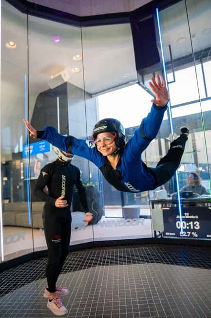 Fly in a Wind Tunnel: Indoor Skydiving Barcelona + Transport - Flexible Booking and Full Refund Policy