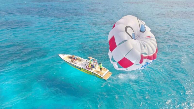 Fly over the 7-Colored Sea Parasail San Andres + Go PRO Camera Included - Logistics and Preparation for the Parasailing Adventure