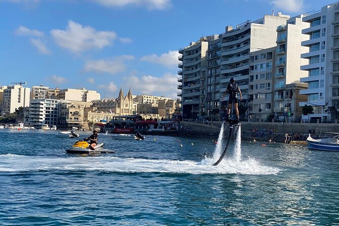 Flyboard Teaser Flight (20min) - How Malta’s Water and Location Enhance the Flyboard Experience