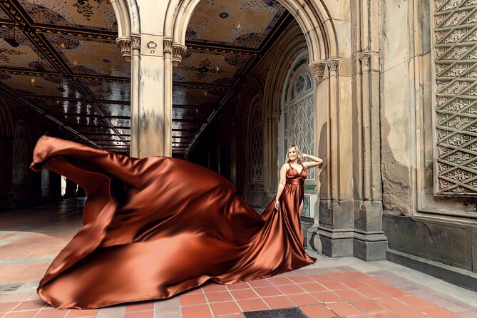 Flying Dress Experience in New York City - Experience a Unique Flying Dress Photoshoot in New York City for $550