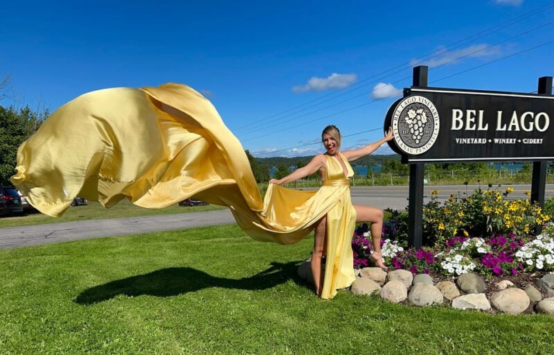Flying Dress Photo Shoot Traverse City & Surrounding Areas - Optional Touch-Ups and Additional Services