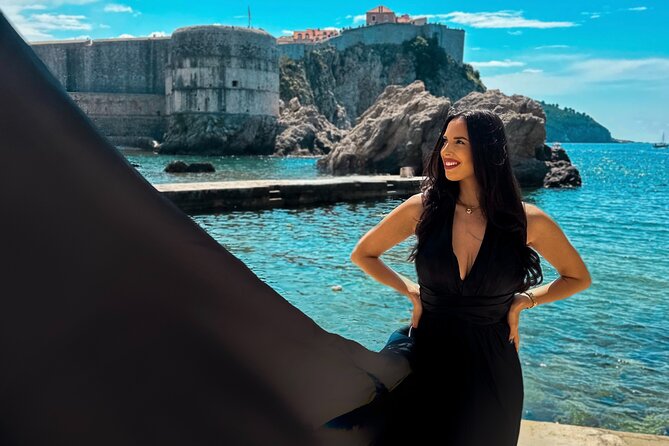 Flying Dress Photo Shooting in Dubrovnik - What to Expect During the One-Hour Photoshoot