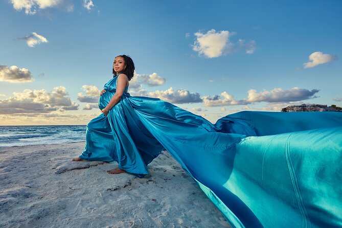 Flying dress photoshoot cancun - Key Points