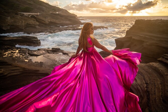 Flying Dress Photoshoot on Oahu - The Photography Experience and Style