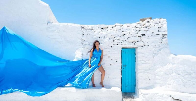 Flying Dress Photoshooting Mykonos - Who Should Choose This Photoshoot