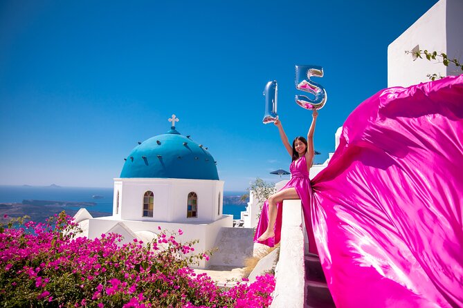 Flying Dress Photoshooting Santorini - Flexibility and Cancellation Policy