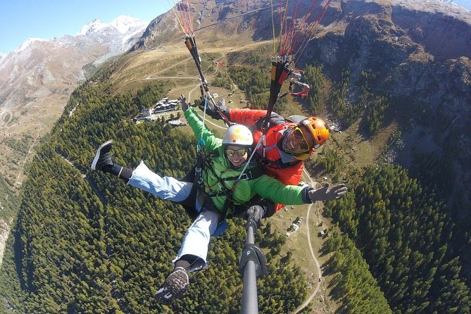 FLYMATTERHORN VIP Paragliding from Zermatt, With Matterhorn View - The Experience of Soaring Over Zermatts Iconic Peaks