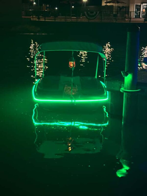 Foley: Glow-in-the-Dark Pedal Boat Experience at OWA - Key Points