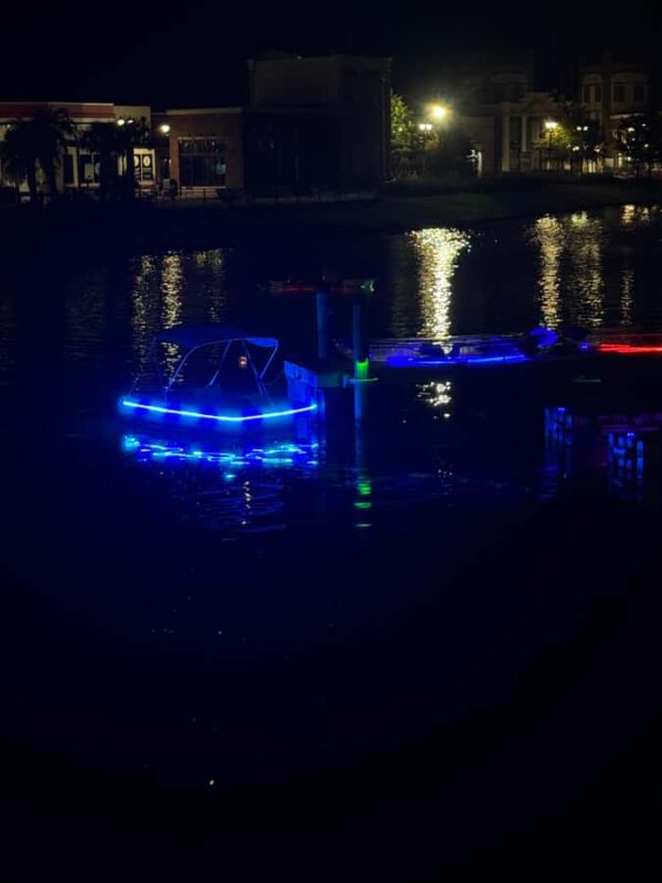 Foley: Glow-in-the-Dark Pedal Boat Experience at OWA - The Experience: An Illuminated Journey on Calm Waters