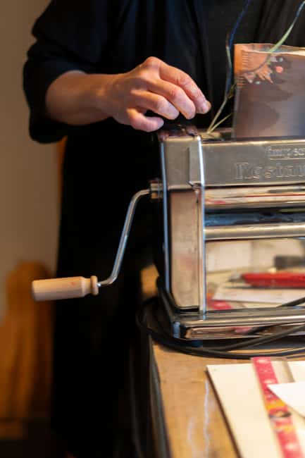 Foligno: creative craft printing workshop on SELF with tasting - Key Points