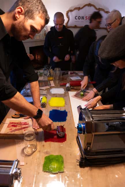 Foligno: creative craft printing workshop on SELF with tasting - The Art of Handmade Label Printing in Foligno