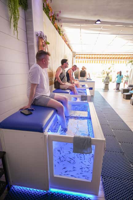 Foot care experience and Fish Spa Playa Fañabé - Relaxing Foot Massage for Tension Relief
