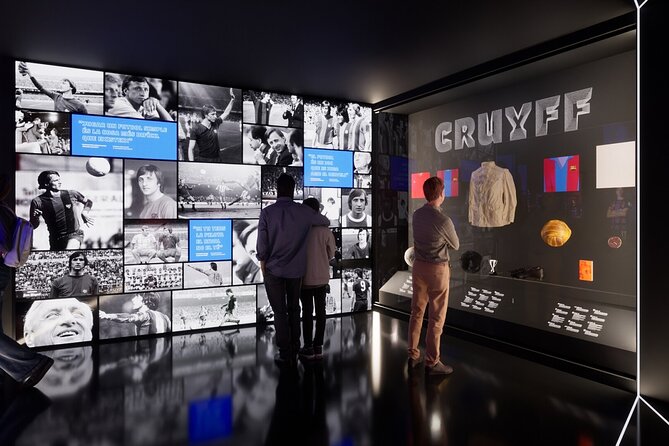 Football Club Barcelona Museum Immersive Tour Guided Visit - The Experience of the "Spotify Camp Nou Live" Room