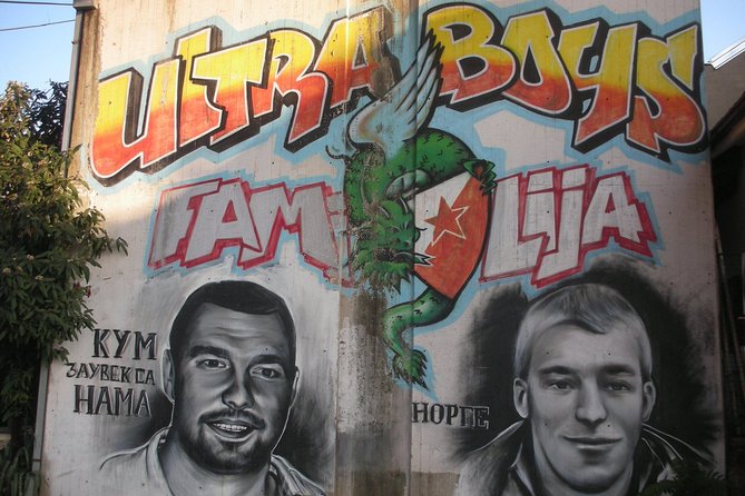 Football tour: Red Star and Partizan Ultras History - Starting at Student Park in Belgrade’s City Center