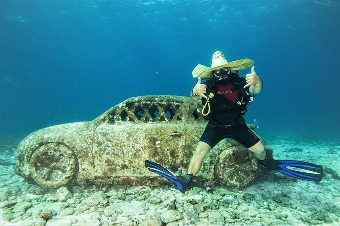 For certified Divers Experience the Under Water Museum and the Manchones Reef - Explore Cancun’s Underwater Art and Marine Life for Certified Divers