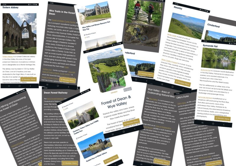 Forest of Dean & Wye Valley: Online Roadtrip Travel Guide - Key Points