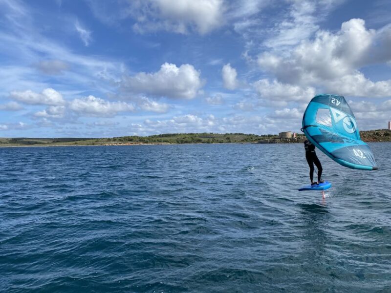 Fornells: Wing Foil Lesson with Gear in Menorca - Starting Point and Meeting Arrangements at Wind Fornells