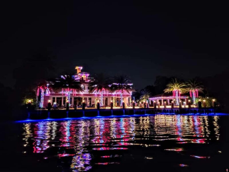 Fort Lauderdale: Holiday Mansion Lights Boat Tour - Duration and Timing of the Holiday Lights Cruise