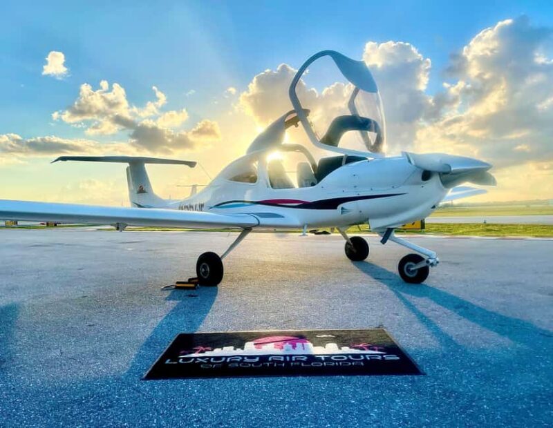 Fort Lauderdale & Miami: Private Luxury Airplane Tour - The Modern Diamond DA-40 Aircraft: Comfort and Safety