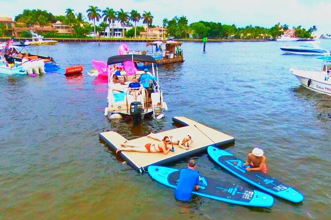 Fort Lauderdale Private Guided Boat Cruise w/ Watertoys, 4-Hours - Key Points